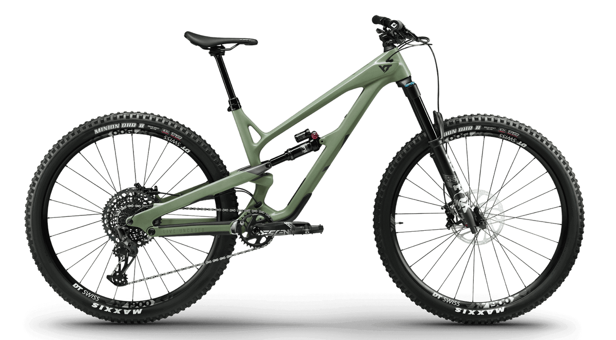 Paint for 2022 YT Jeffsy Core 3 - Matte Assault Green - Rotaris B.V.