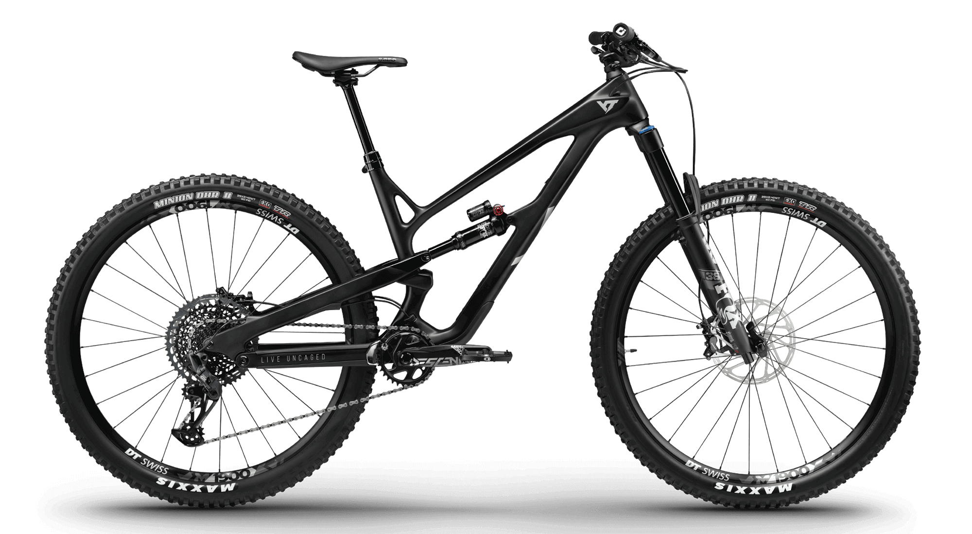 Paint for 2022 YT Jeffsy Core 3 - Matte Black Magic - Rotaris B.V.