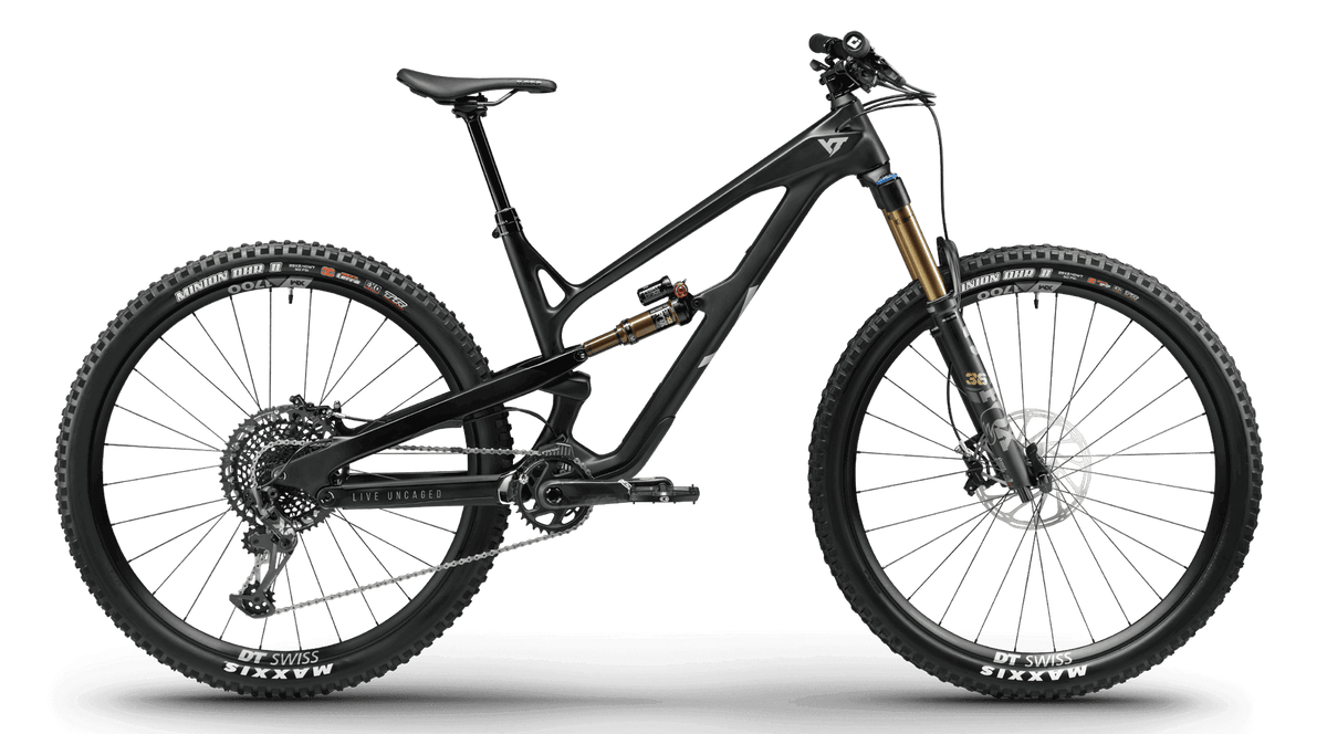 Paint for 2022 YT Jeffsy Core 4 - Matte Black Magic - Rotaris B.V.