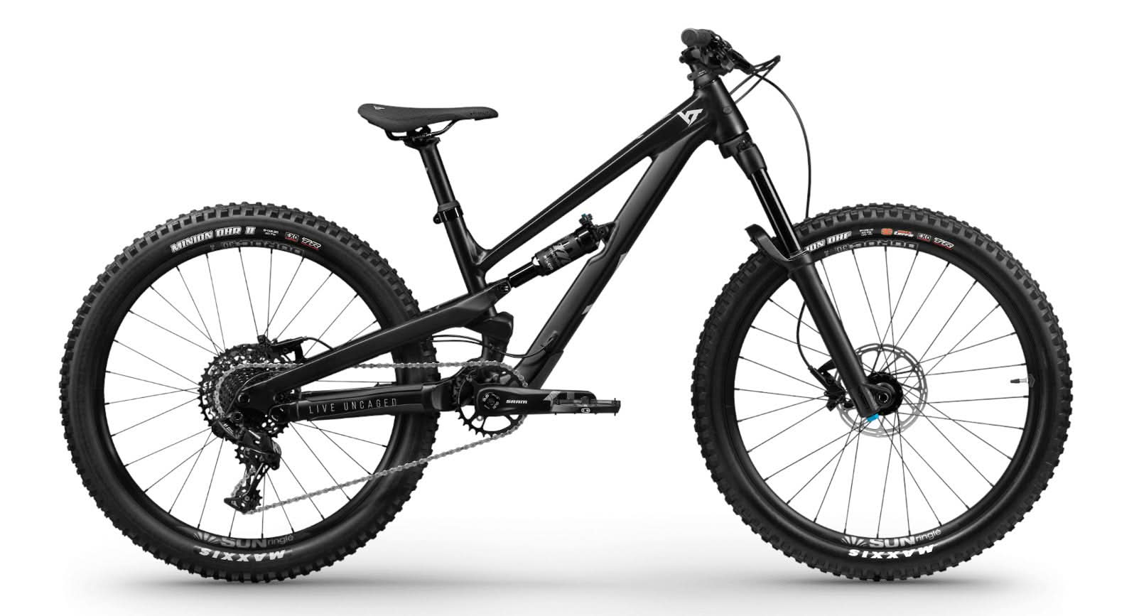 Paint for 2022 YT Jeffsy Primus JP 24 - Matte Black Magic - Rotaris B.V.