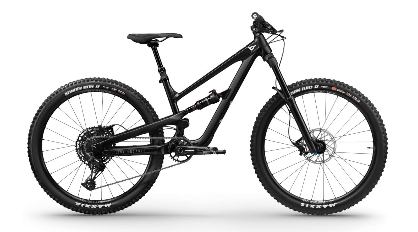 Paint for 2022 YT Jeffsy Primus JP 26 - Matte Black Magic - Rotaris B.V.