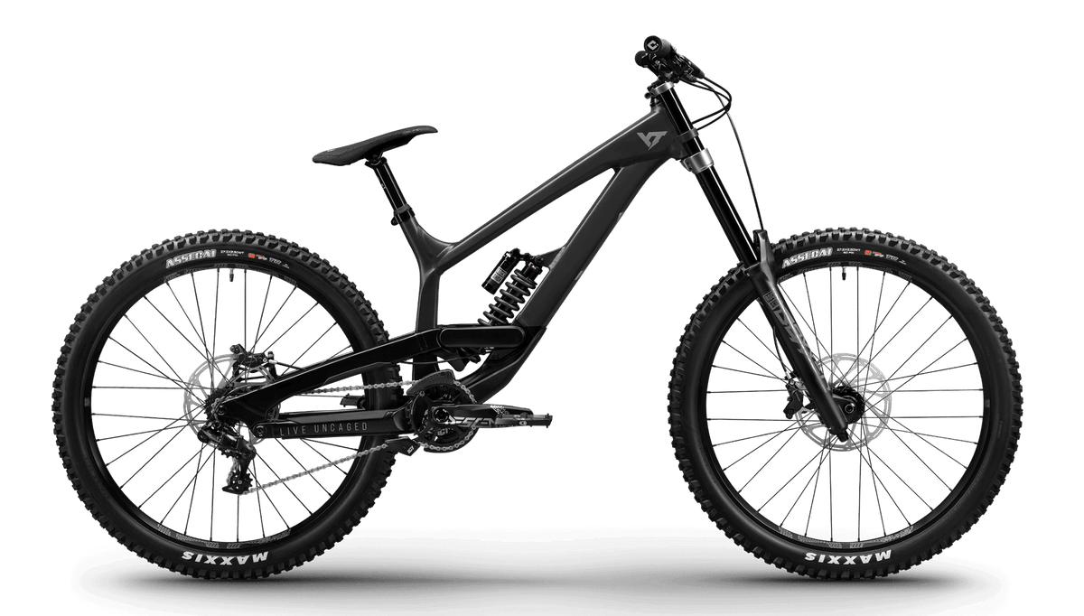 Paint for 2022 YT Tues Base 27.5 - Matte Black Magic - Rotaris B.V.