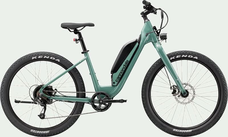Paint for 2023 Cannondale Adventure Neo Allroad Low StepThru - Gloss Jade - Rotaris B.V.