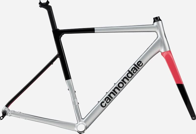 Paint for 2023 Cannondale CAAD13 Team Replica Frameset - Gloss Fine Silver - Rotaris B.V.