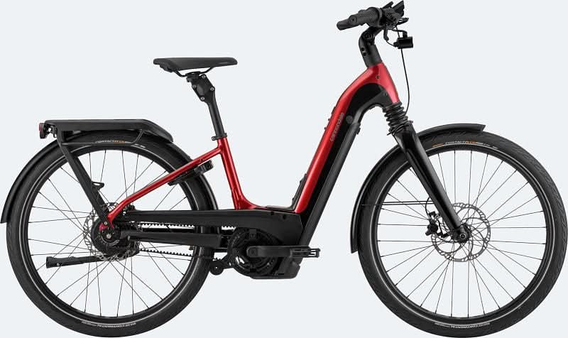 Paint for 2023 Cannondale Mavaro Neo 1 Low StepThru - Gloss Candy Red - Rotaris B.V.