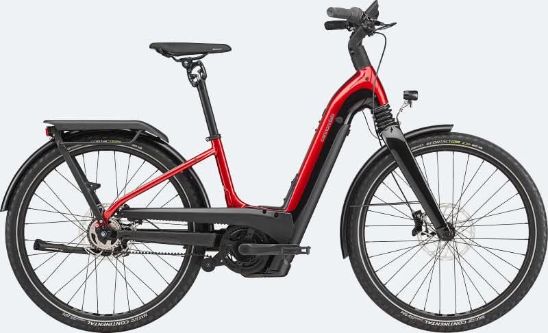 Paint for 2023 Cannondale Mavaro Neo 1 Low StepThru - Gloss Candy Red - Rotaris B.V.