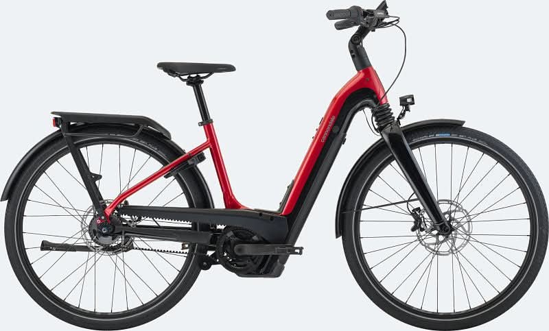 Paint for 2023 Cannondale Mavaro Neo 2 Low StepThru - Gloss Candy Red - Rotaris B.V.