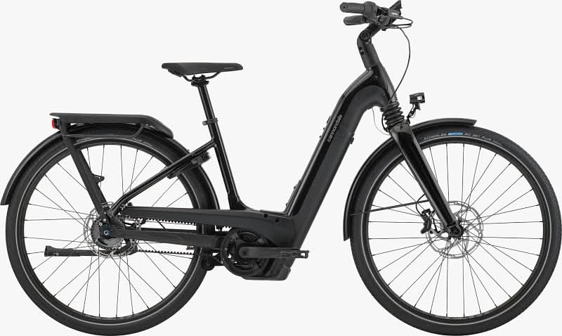 Paint for 2023 Cannondale Mavaro Neo 2 Low StepThru - Matte Black - Rotaris B.V.