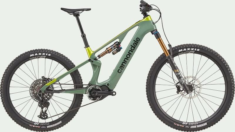 Paint for 2023 Cannondale Moterra SL 1 - Gloss Jade - Rotaris B.V.