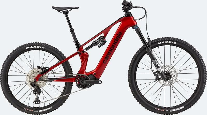 Paint for 2023 Cannondale Moterra SL 2 - Gloss Candy Red - Rotaris B.V.