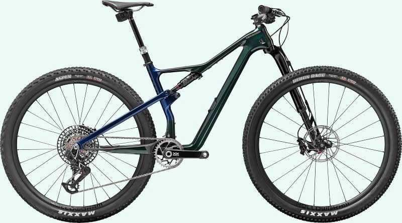 Paint for 2023 Cannondale Scalpel SE LAB71 - Gloss Gunmetal Green - Rotaris B.V.