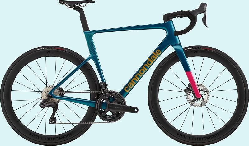 Paint for 2023 Cannondale SuperSix EVO 2 - Gloss Deep Teal - Rotaris B.V.