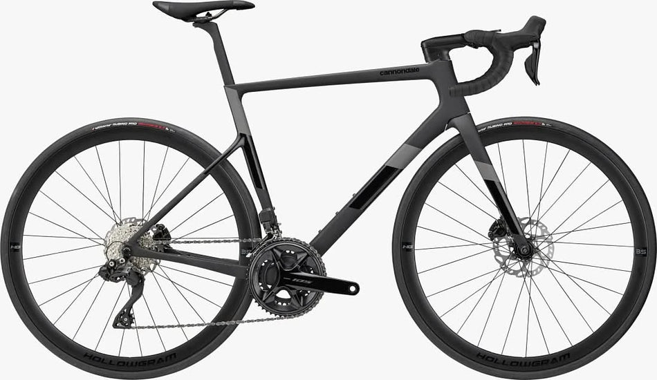 Paint for 2023 Cannondale SuperSix EVO Carbon Disc 105 Di2 - Matte Black - Rotaris B.V.