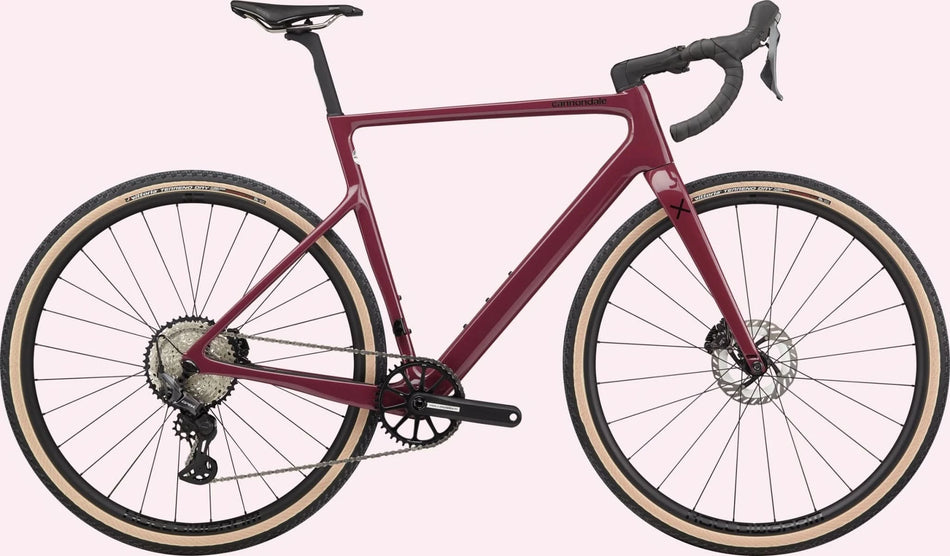 Paint for 2023 Cannondale SuperSix EVO SE 1 - Gloss Black Cherry - Rotaris B.V.