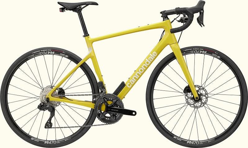 Paint for 2023 Cannondale Synapse Carbon 2 LE - Gloss Laguna Yellow - Rotaris B.V.
