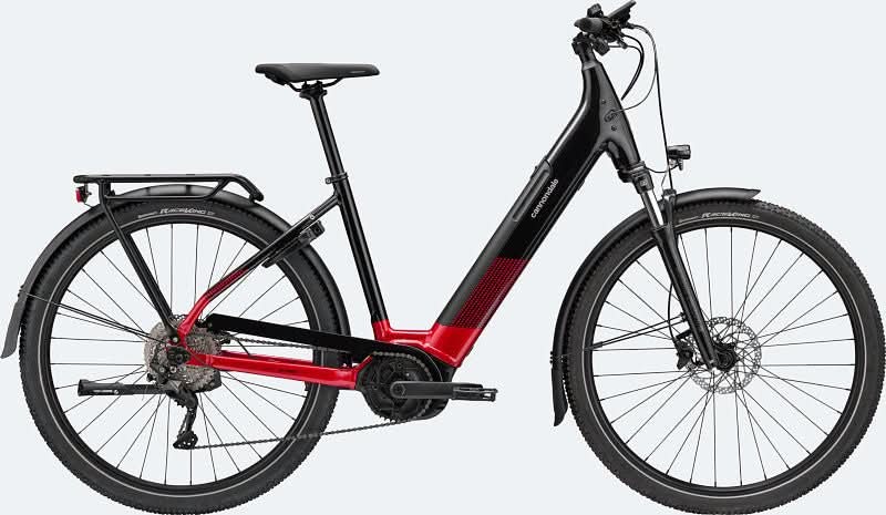 Paint for 2023 Cannondale Tesoro Neo X 2 Low StepThru - Gloss Candy Red - Rotaris B.V.