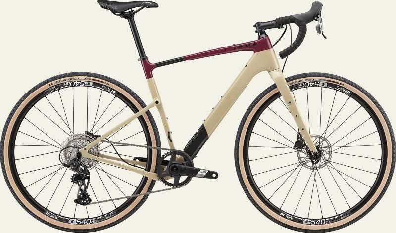 Paint for 2023 Cannondale Topstone Carbon Apex 1 - Gloss Quicksand - Rotaris B.V.
