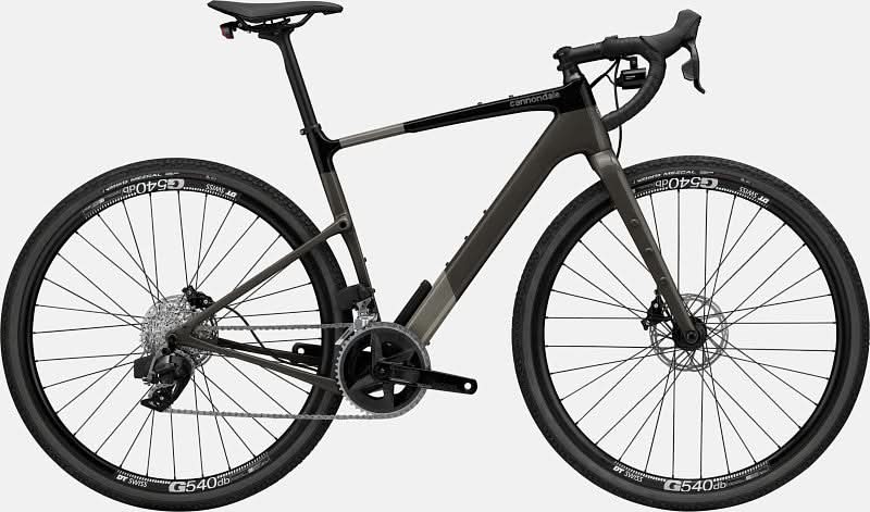 Paint for 2023 Cannondale Topstone Carbon Rival AXS - Gloss Smoke Black - Rotaris B.V.