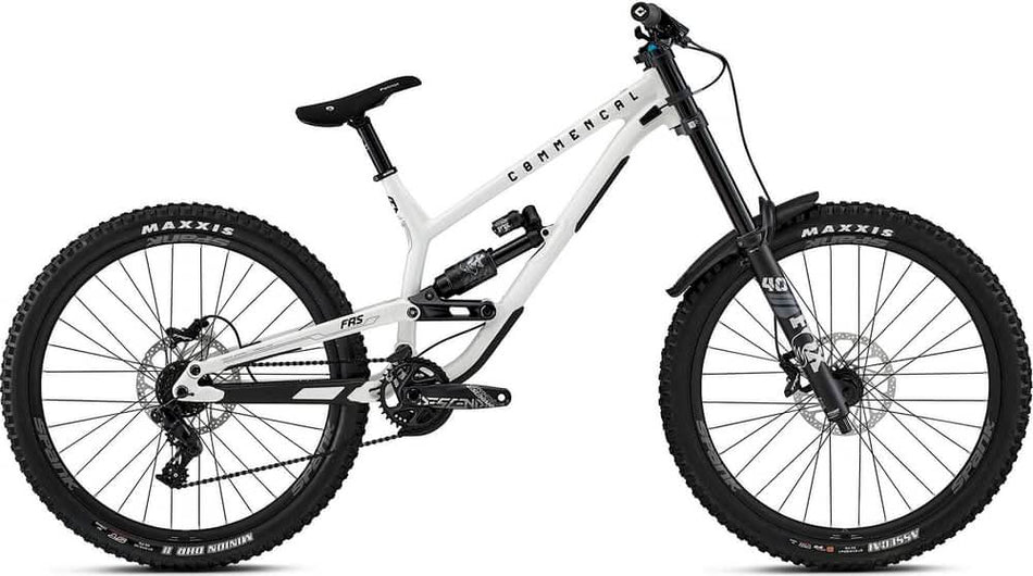Paint for 2023 Commencal FRS Essential - Gloss Pure White - Rotaris B.V.