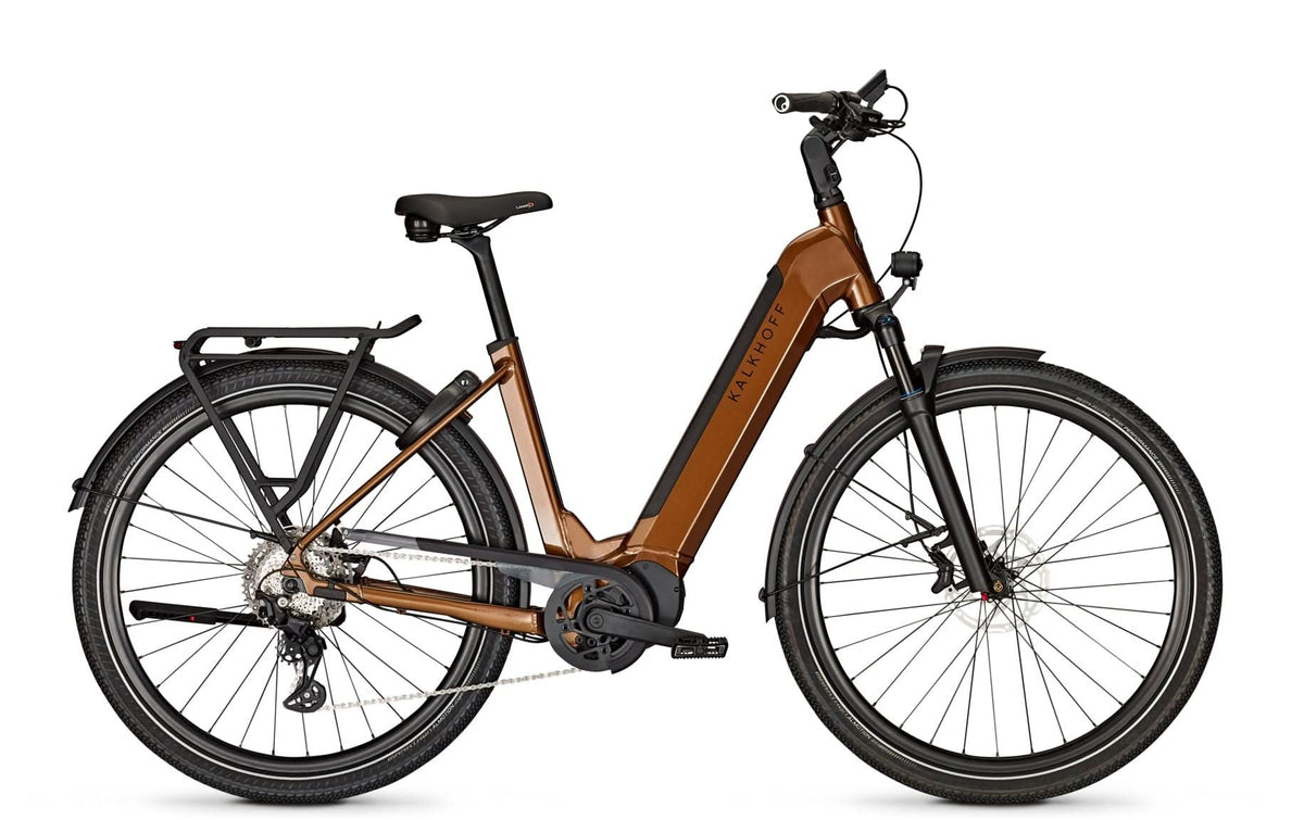 Paint for 2023 Kalkhoff Endeavour 5.B Advance+ - Gloss Goldbrown - Rotaris B.V.