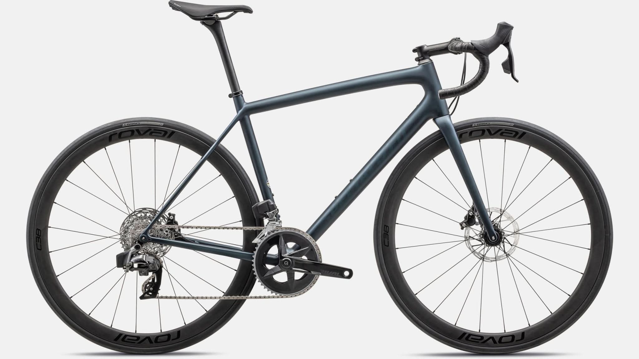 Paint for 2023 Specialized Aethos Expert - Satin Metallic Deep Lake - Rotaris B.V.