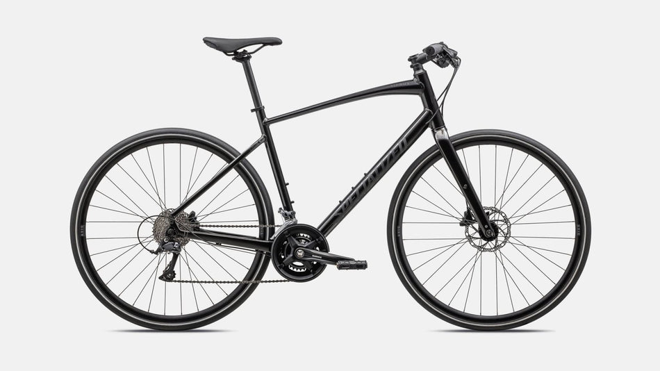 Paint for 2023 Specialized Sirrus 3.0 - Gloss Metallic Obsidian - Rotaris B.V.