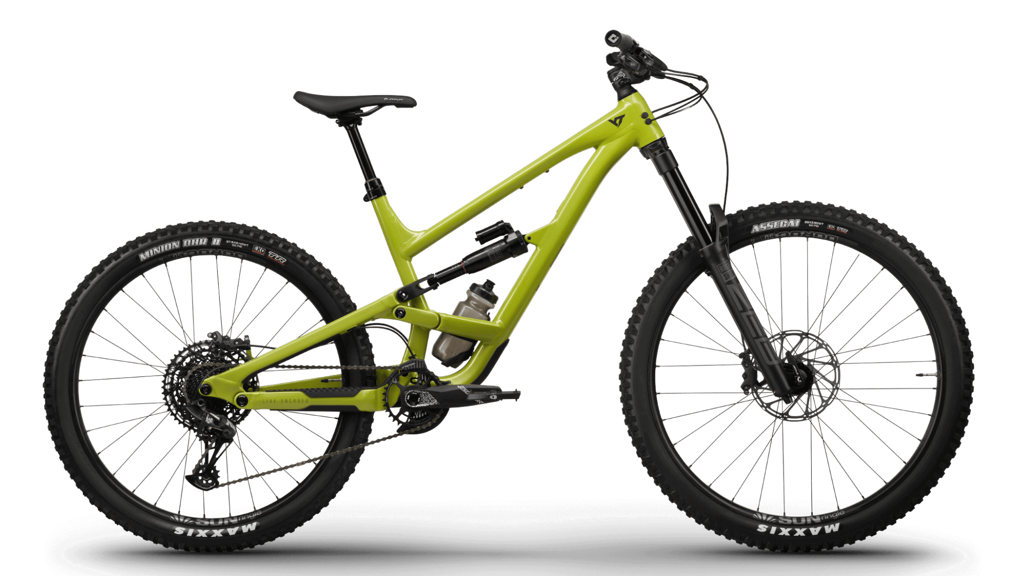 Paint for 2023 YT Capra Core 1 29 - Gloss Sludge Green - Rotaris B.V.