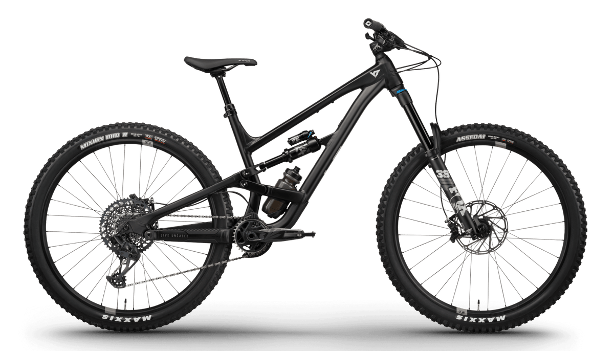 Paint for 2023 YT Capra Core 1 29 - Matte Black Magic - Rotaris B.V.