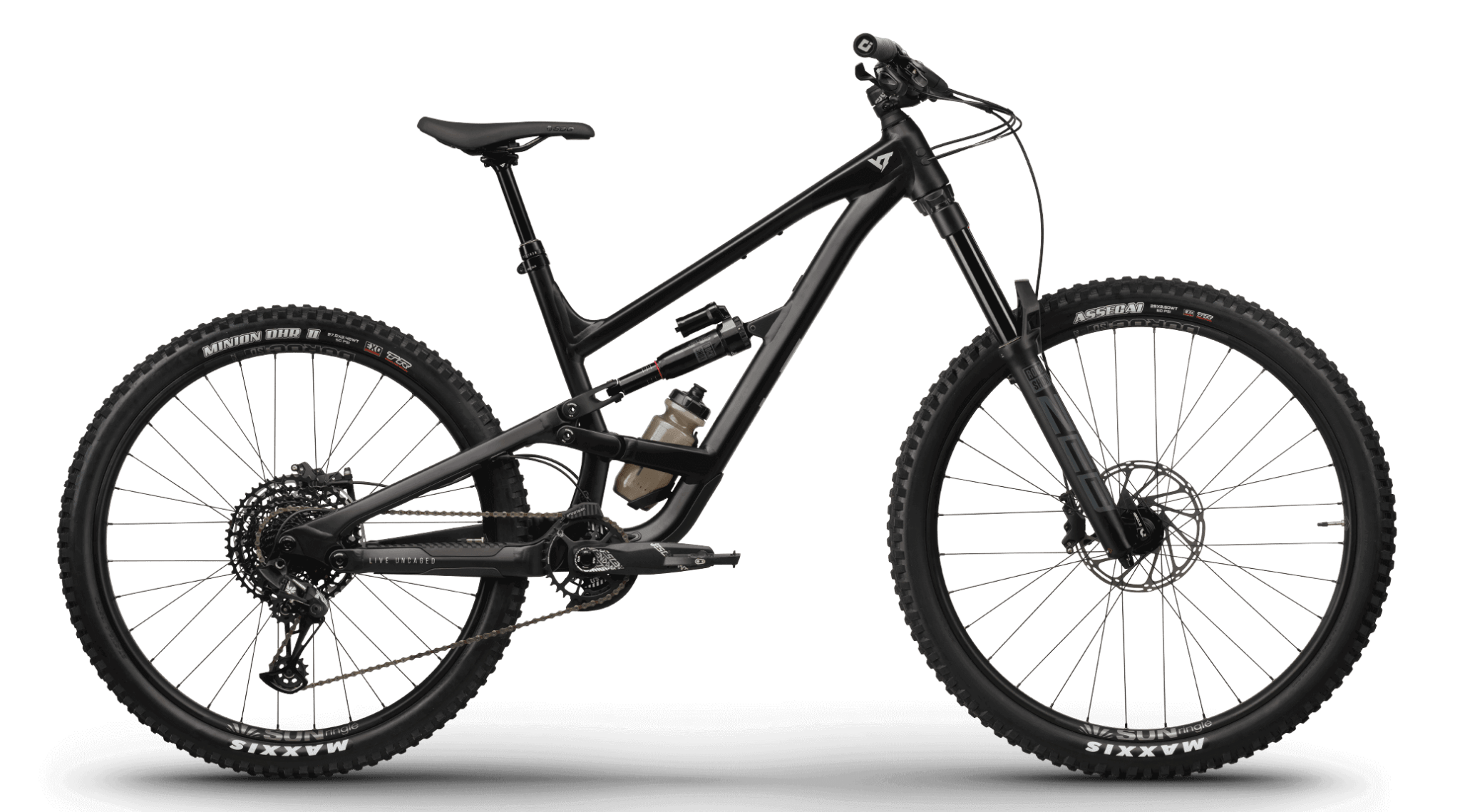Paint for 2023 YT Capra Core 1 MX - Matte Black Magic - Rotaris B.V.
