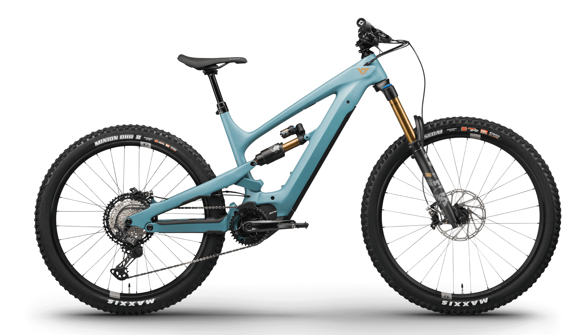 Paint for 2023 YT Decoy Core 4 MX - Matte Arctic Blue - Rotaris B.V.