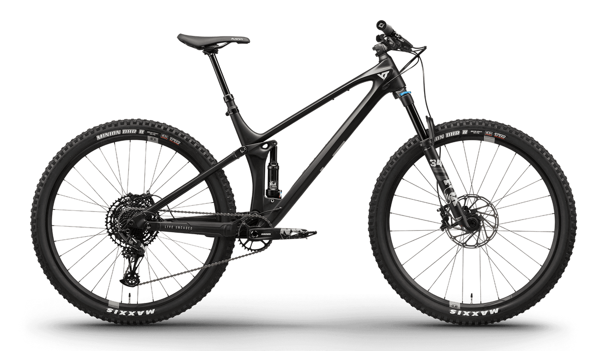 Paint for 2023 YT Izzo Core 2 - Matte Black Magic - Rotaris B.V.