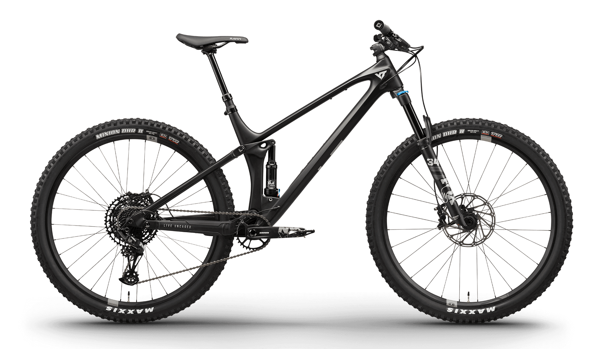 Paint for 2023 YT Izzo Core 2 - Matte Black Magic - Rotaris B.V.