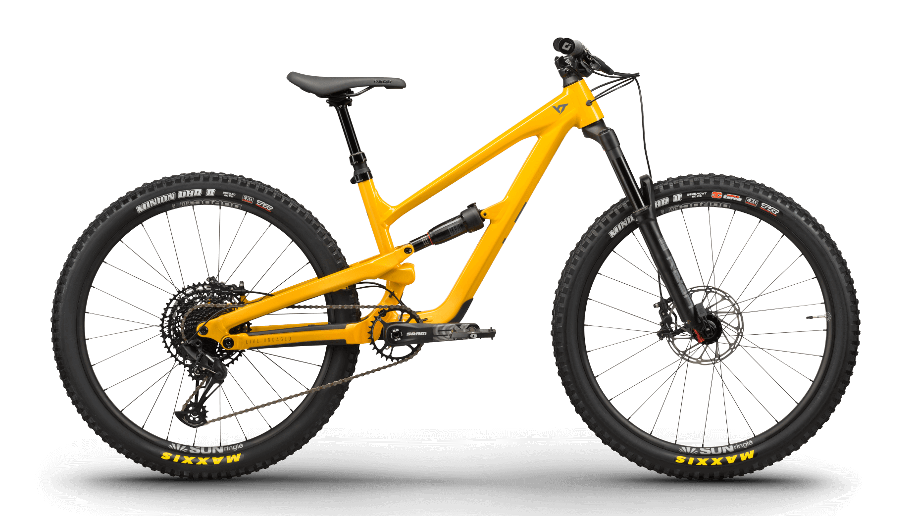 Paint for 2023 YT Jeffsy Primus 26 - Gloss Deep Yellow - Rotaris B.V.