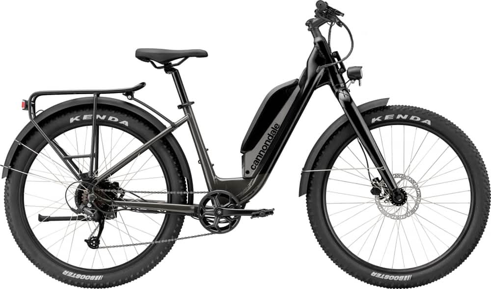 Paint for 2024 Cannondale Adventure Neo Allroad EQ Low StepThru - Gloss Black - Rotaris B.V.