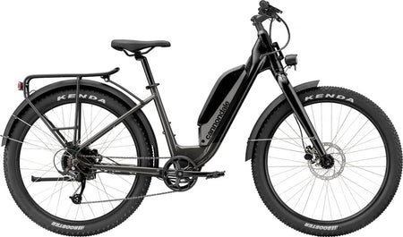 Paint for 2024 Cannondale Adventure Neo Allroad EQ Low StepThru - Gloss Black - Rotaris B.V.