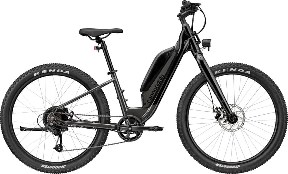 Paint for 2024 Cannondale Adventure Neo Allroad Low StepThru - Gloss Black - Rotaris B.V.