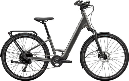 Paint for 2024 Cannondale Mavaro Neo SL 1 Low StepThru - Gloss Smoke Black - Rotaris B.V.