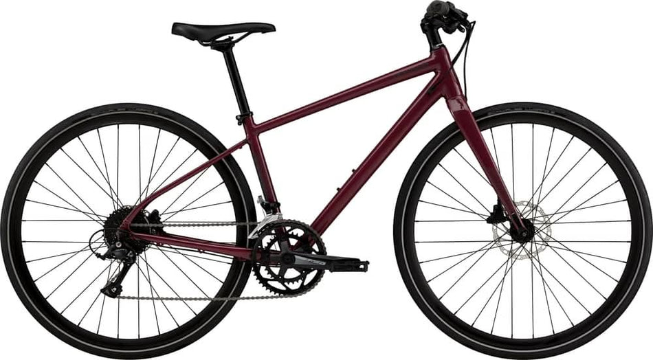 Paint for 2024 Cannondale Quick Women's 2 - Gloss Black Cherry - Rotaris B.V.