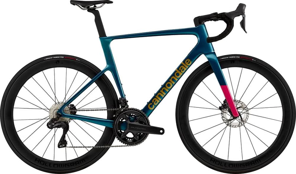 Paint for 2024 Cannondale SuperSix EVO 2 - Gloss Deep Teal - Rotaris B.V.