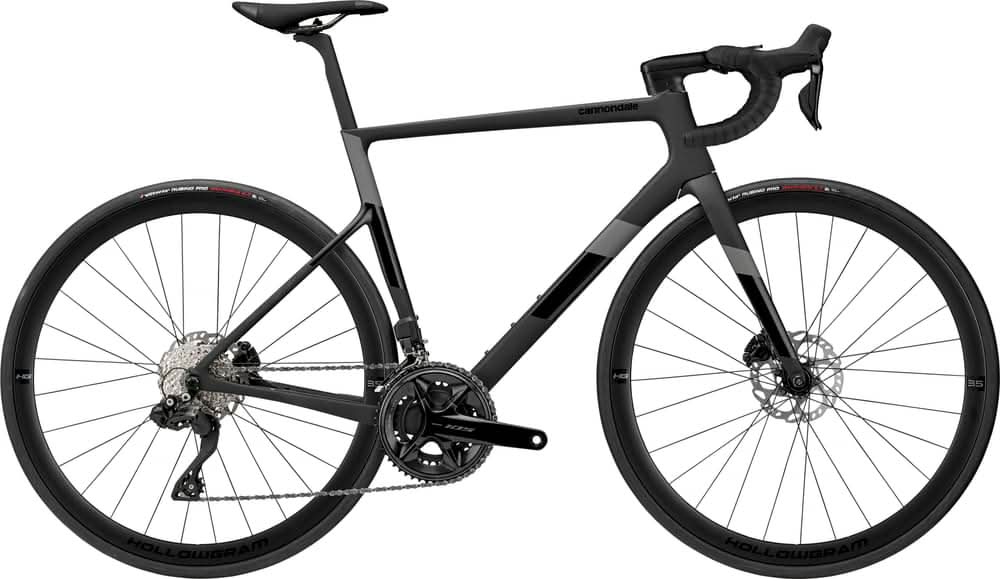 Paint for 2024 Cannondale SuperSix EVO Carbon Disc 105 Di2 - Matte Black - Rotaris B.V.