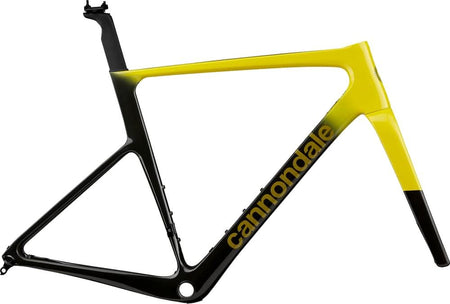 Paint for 2024 Cannondale SuperSix EVO Hi - MOD Frameset - Gloss Laguna Yellow - Rotaris B.V.