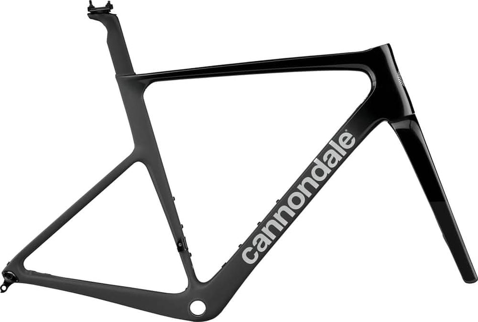 Paint for 2024 Cannondale SuperSix EVO Hi - MOD Frameset - Gloss Smoke Black - Rotaris B.V.