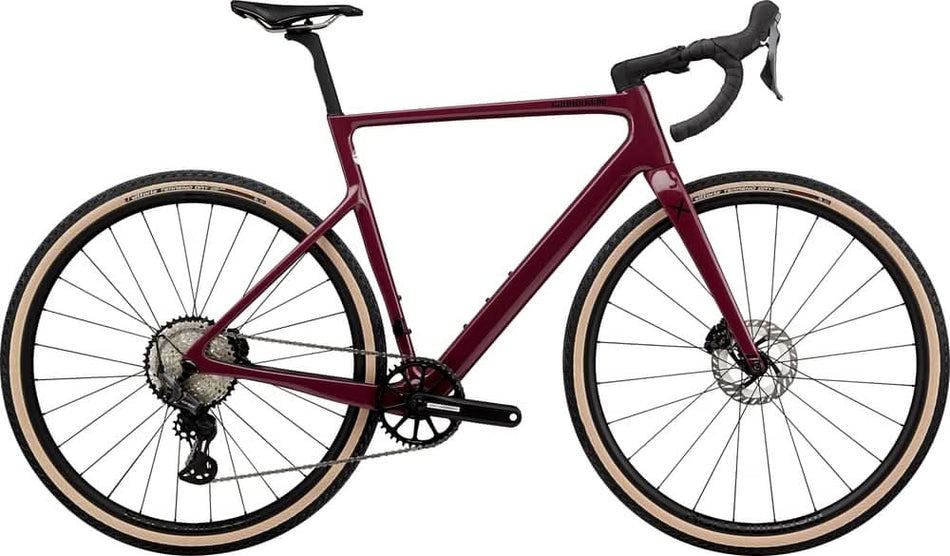 Paint for 2024 Cannondale SuperSix EVO SE 1 - Gloss Black Cherry - Rotaris B.V.