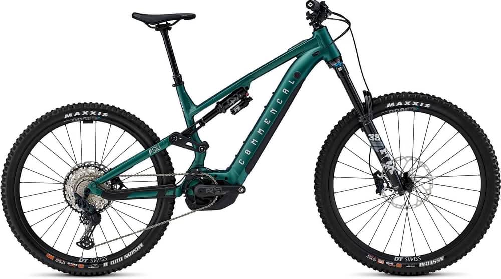 Paint for 2024 Commencal Meta Power SX Bosch Essential - Matte Metallic Green - Rotaris B.V.