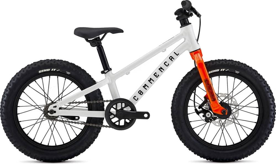Paint for 2024 Commencal Ramones 16 Back Pedal - Gloss Pure White - Rotaris B.V.