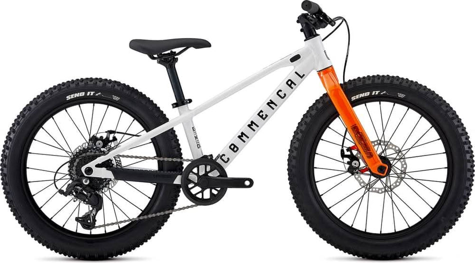 Paint for 2024 Commencal Ramones 20 Trigger Shifter - Gloss Pure White - Rotaris B.V.