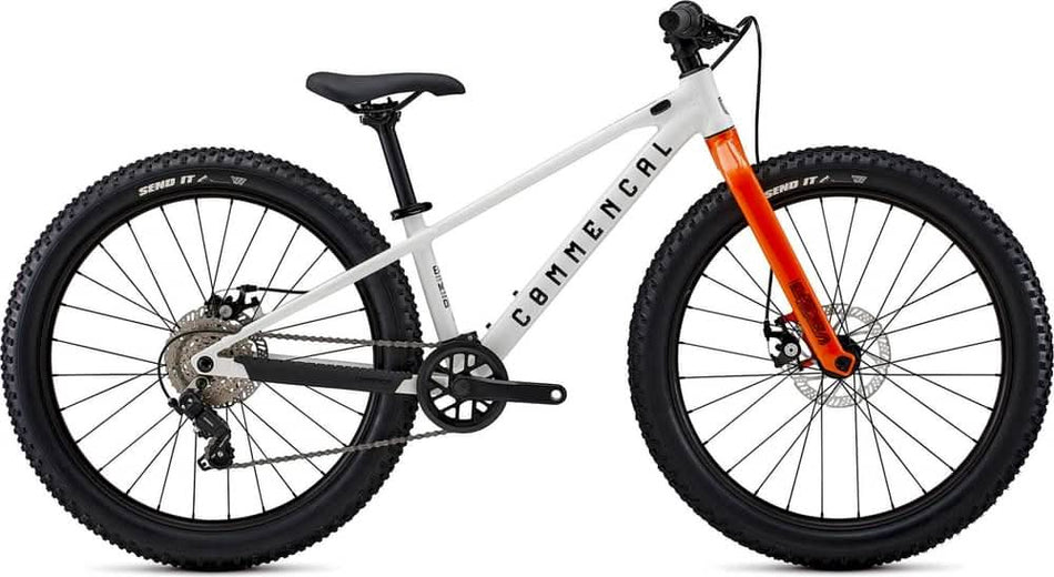 Paint for 2024 Commencal Ramones 24 Revoshift - Gloss Pure White - Rotaris B.V.