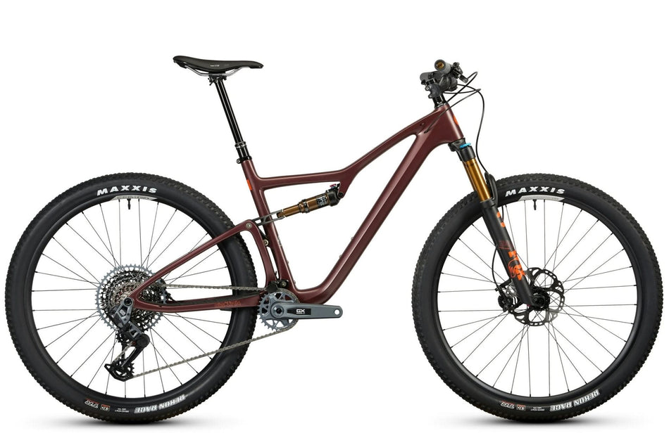 Paint for 2024 Ibis Exie USA - Matte Blood Orange Burgundy - Rotaris B.V.