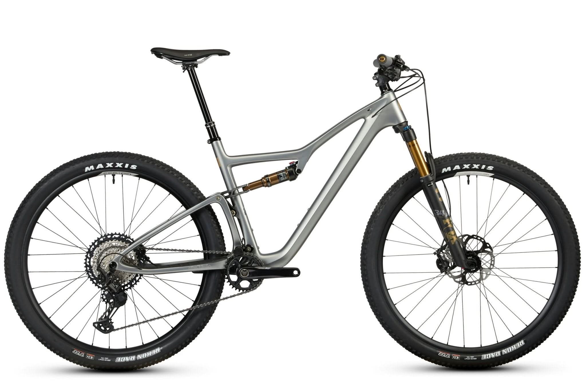 Paint for 2024 Ibis Exie USA - Matte Mercury Silver - Rotaris B.V.