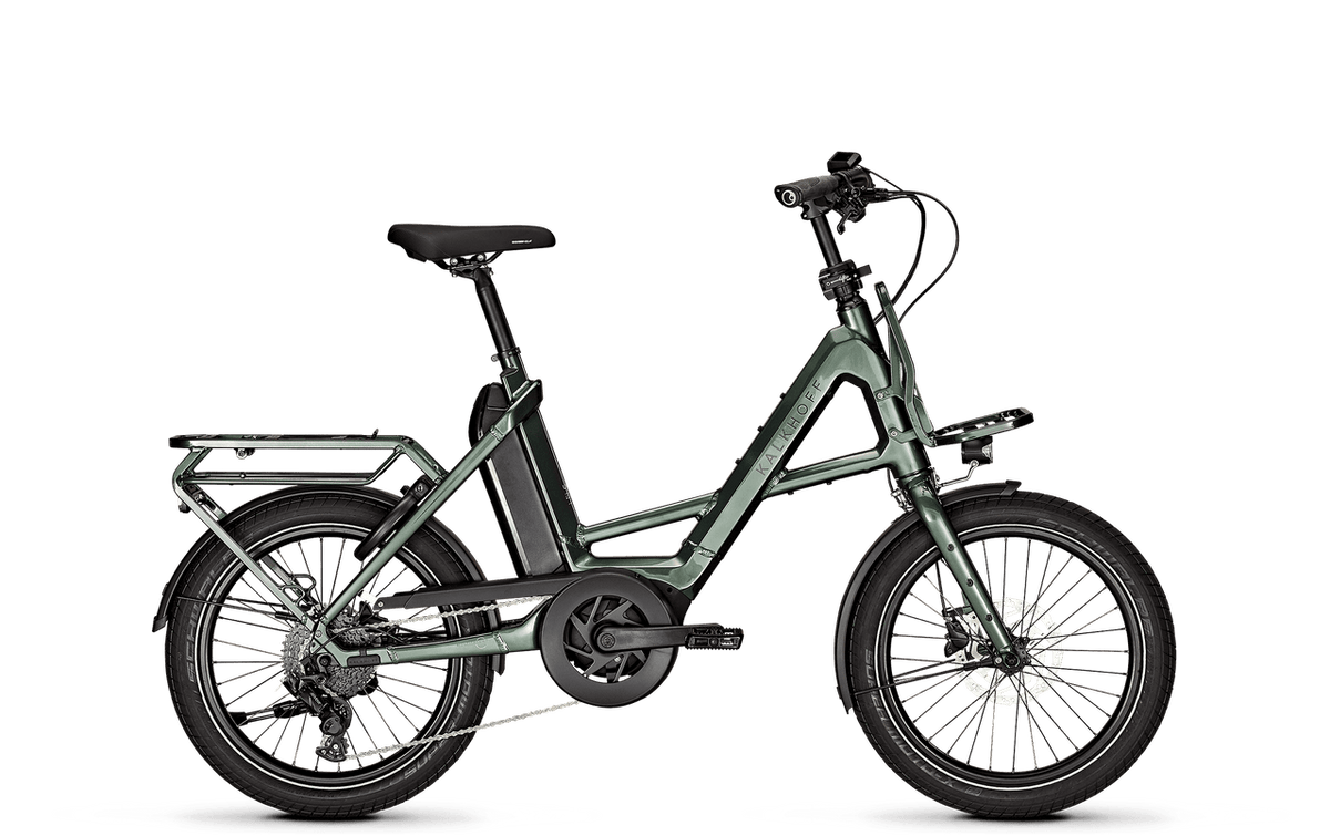 Paint for 2024 Kalkhoff Endeavour C.B Move+ - Gloss Techgreen - Rotaris B.V.